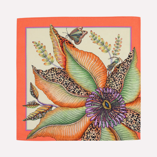 Thanda Bloom Napkins in Parakeet (PAIR)