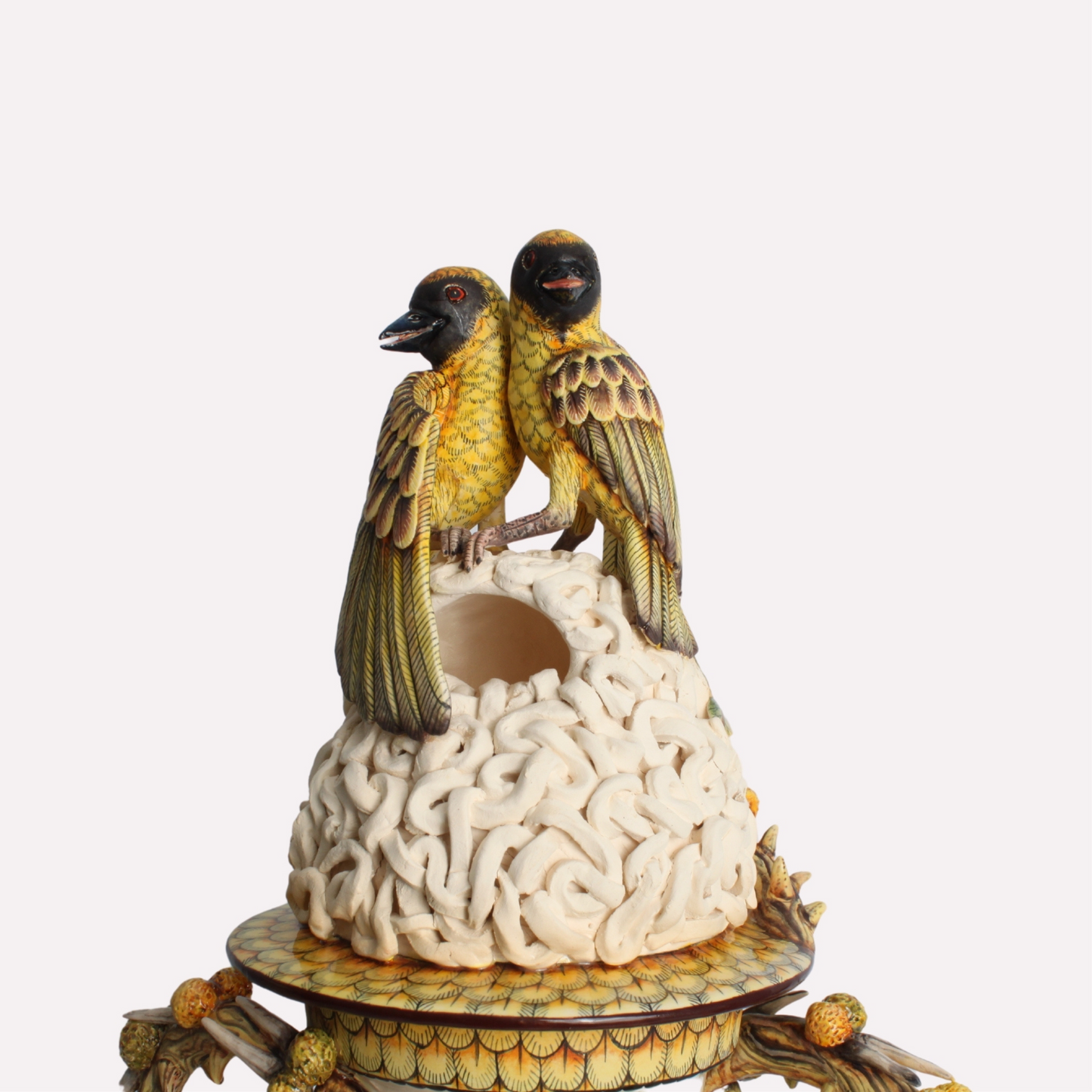 Masked Weaver Urns