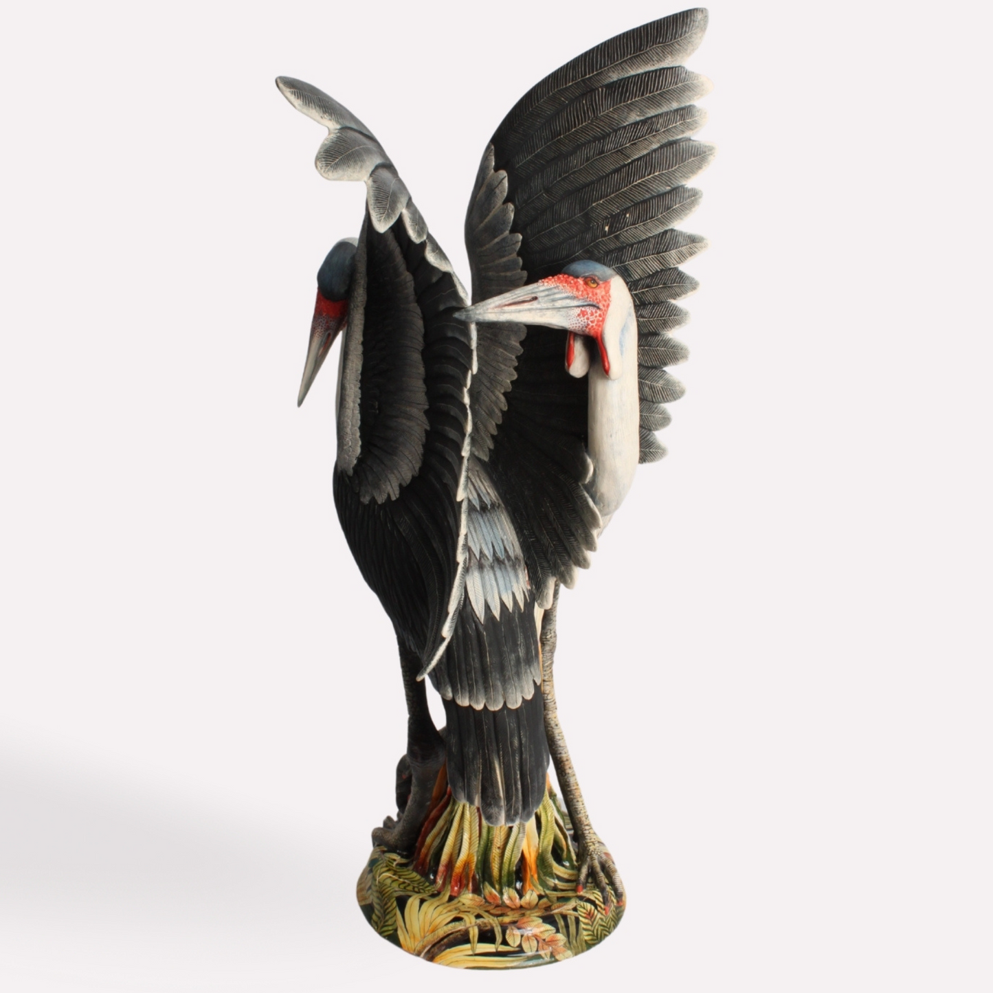 Wattled Crane Sculpture