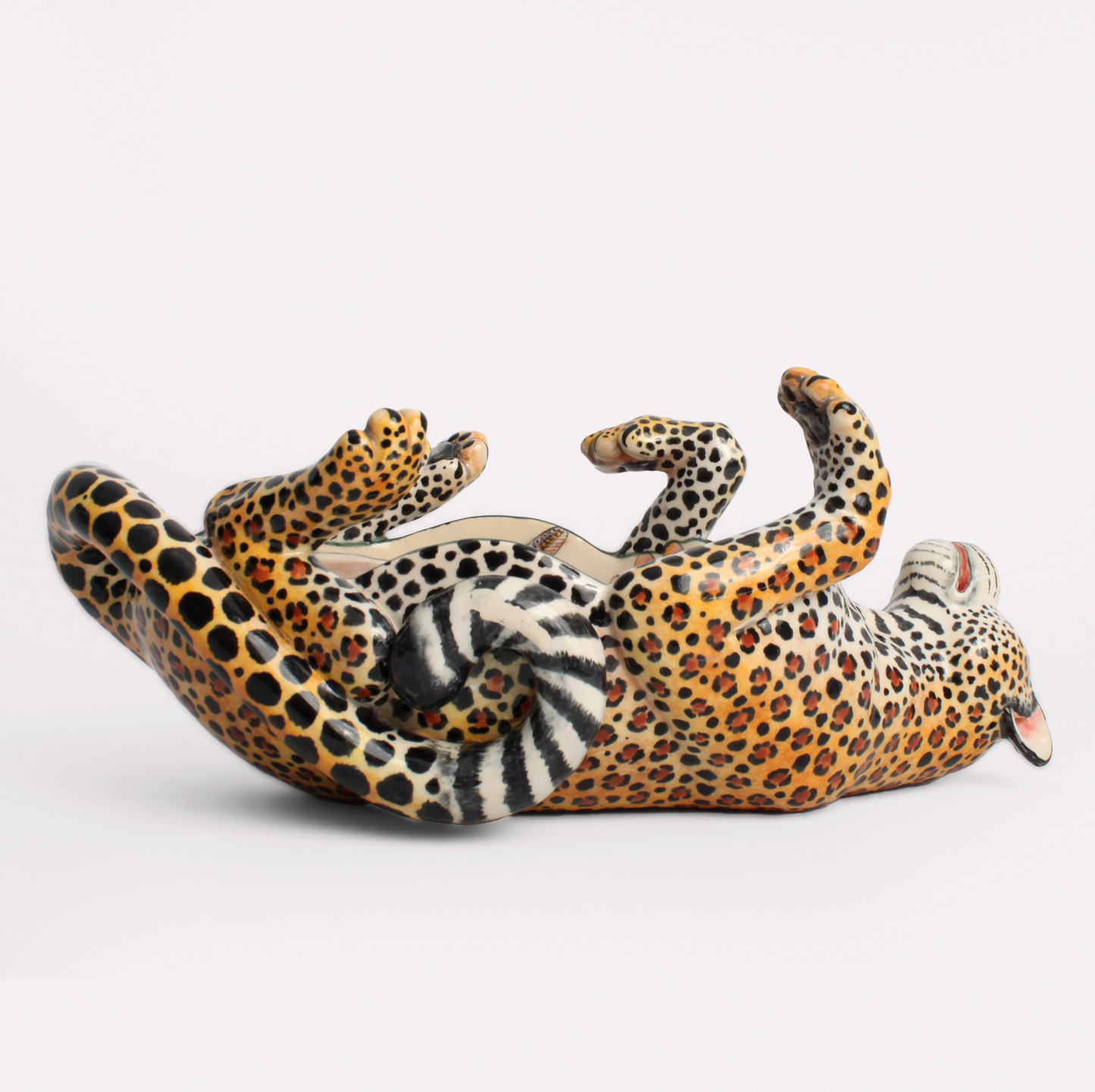 Leopard Sculptural Bowl