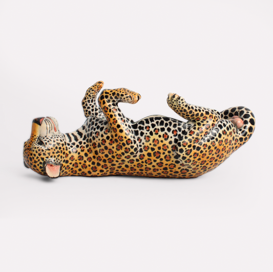 Leopard Sculptural Bowl