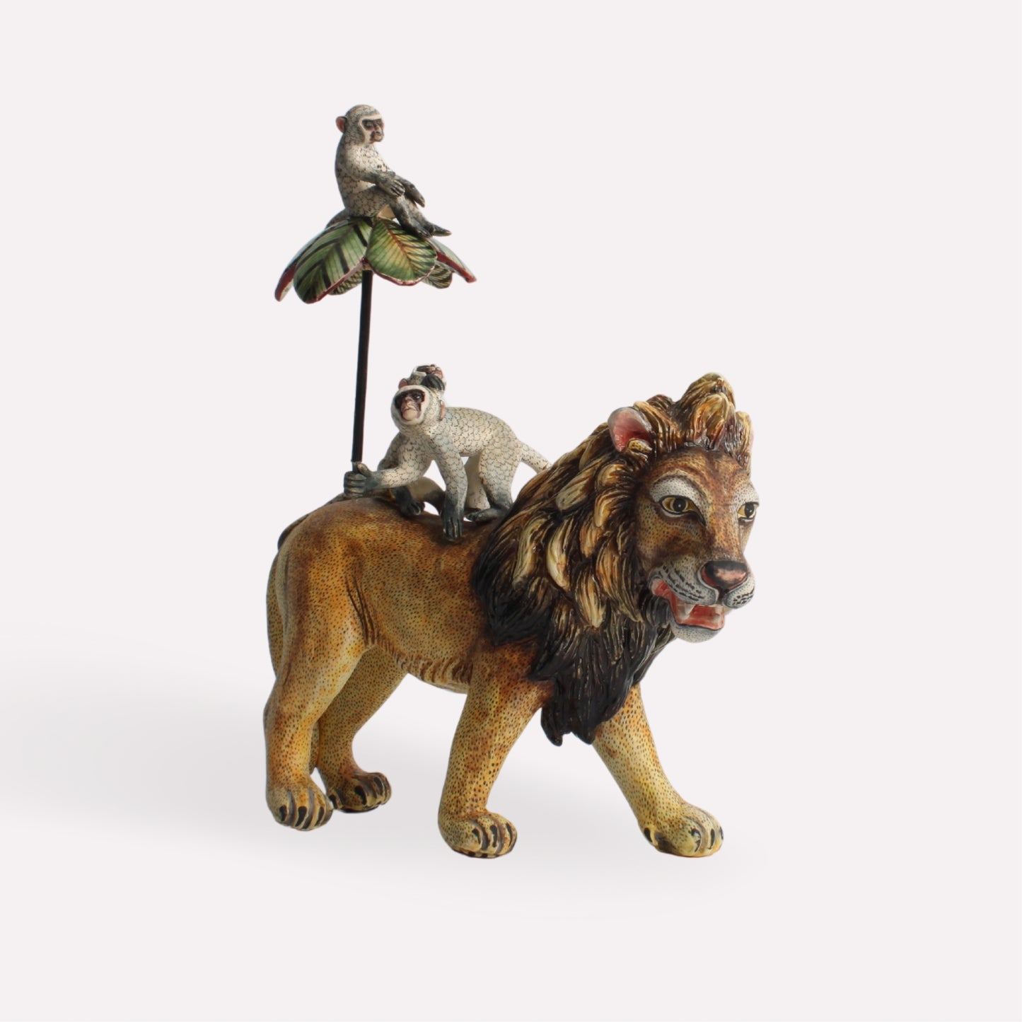 Lion and Monkey Rider