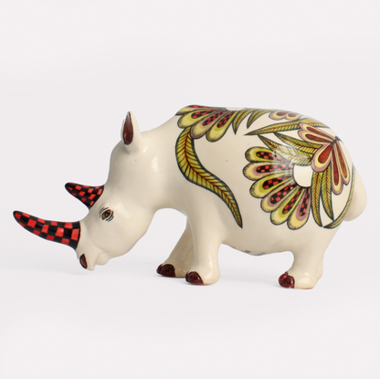 Daisy Orphan Rhino Sculpture