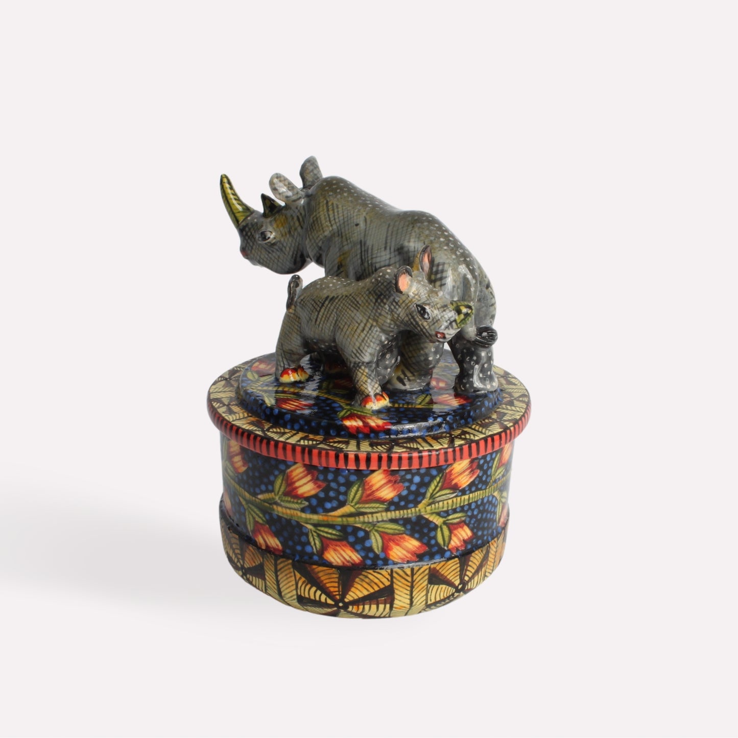 Rhino Trinket Box