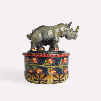 Rhino Trinket Box