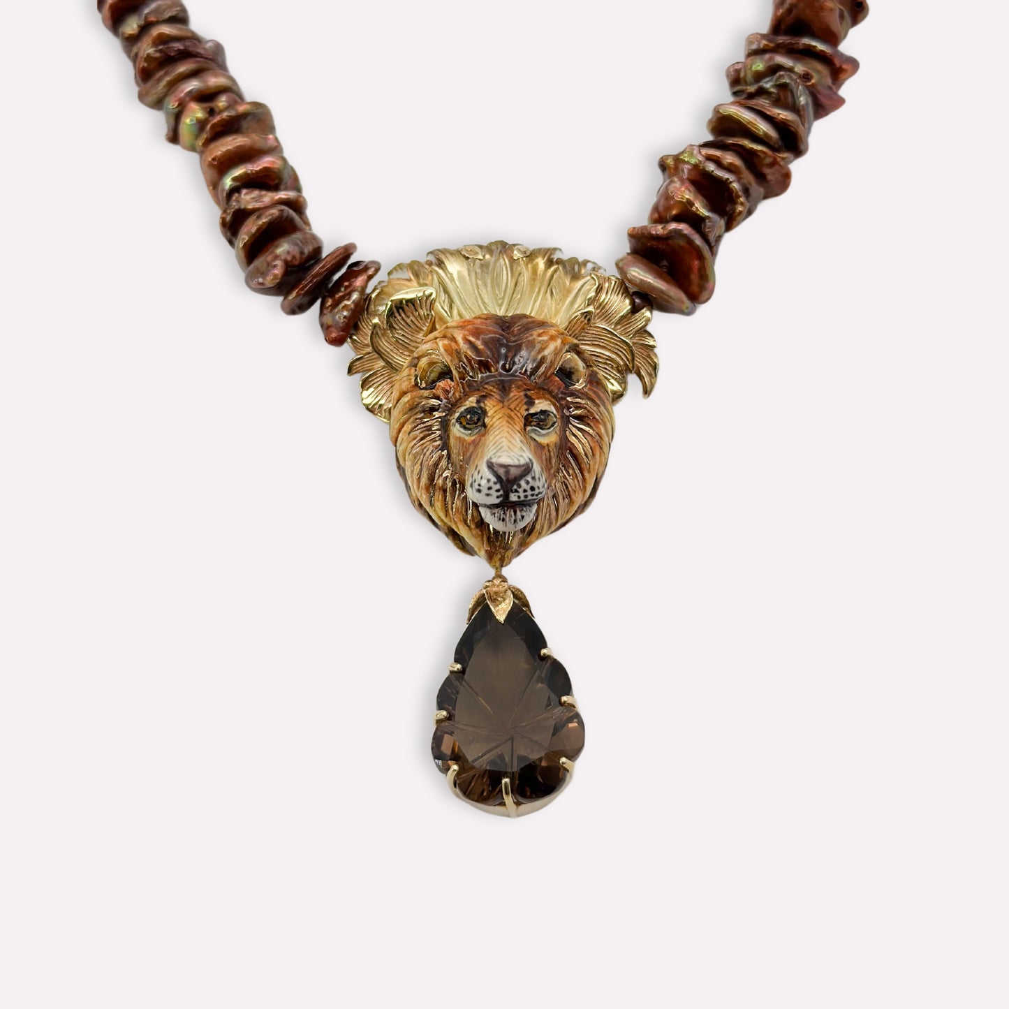 Lion Head Necklace