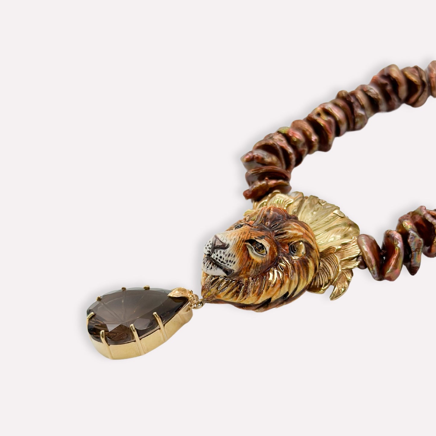 Lion Head Necklace