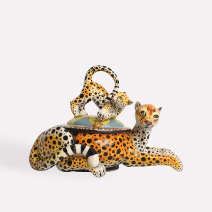 Leopard Sculptural Box