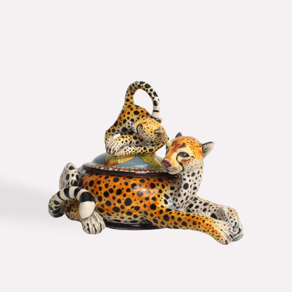 Leopard Sculptural Box