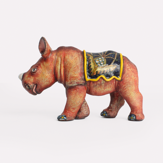 Aquazi Orphan Rhino Sculpture