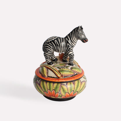 Zebra Trinket Box