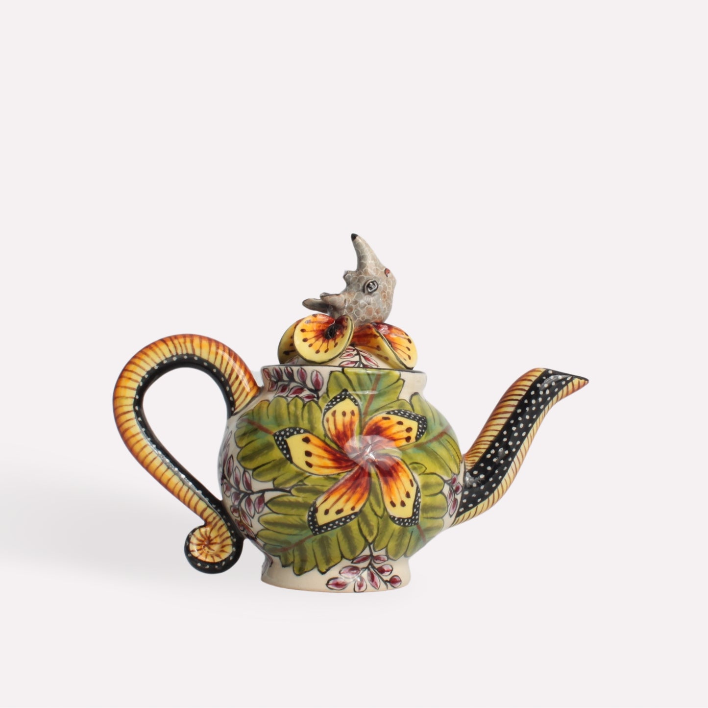 Rhino Small Teapot