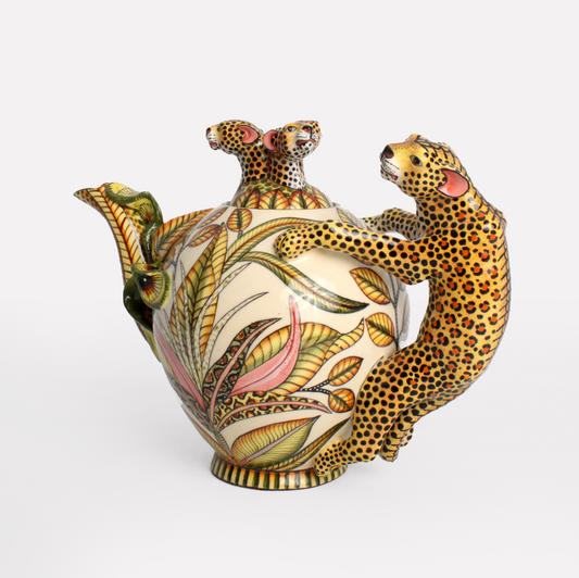 Leopard Teapot