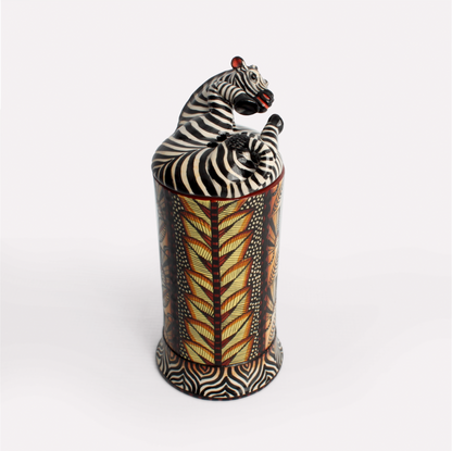 Zebra Diffuser Pot