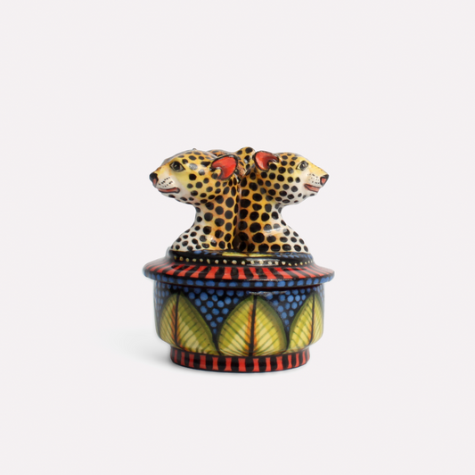 Leopard Trinket Box