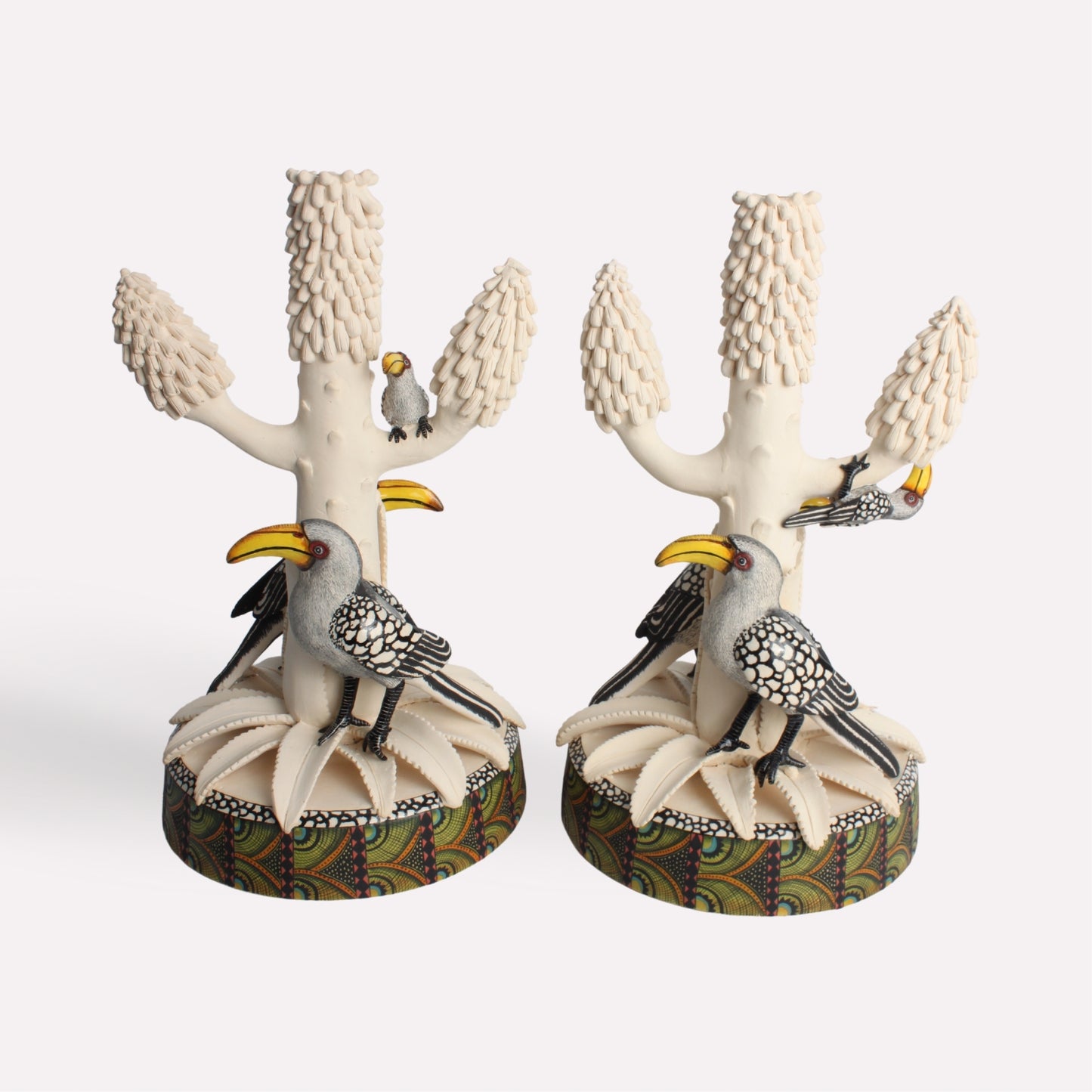 Hornbill Candle Holders