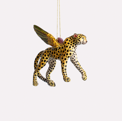 Cheetah Angel Hanger