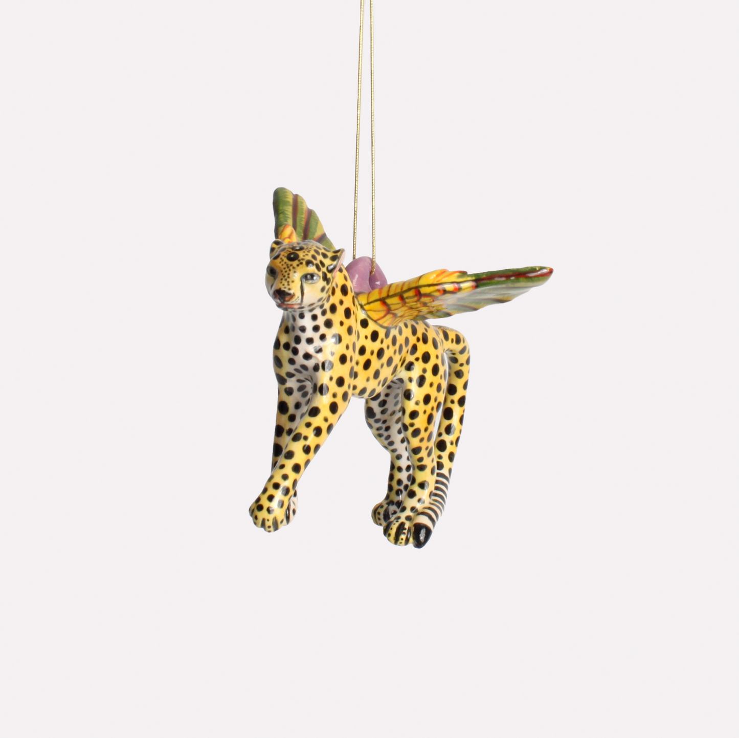 Cheetah Angel Hanger