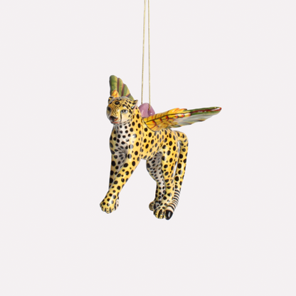 Cheetah Angel Hanger