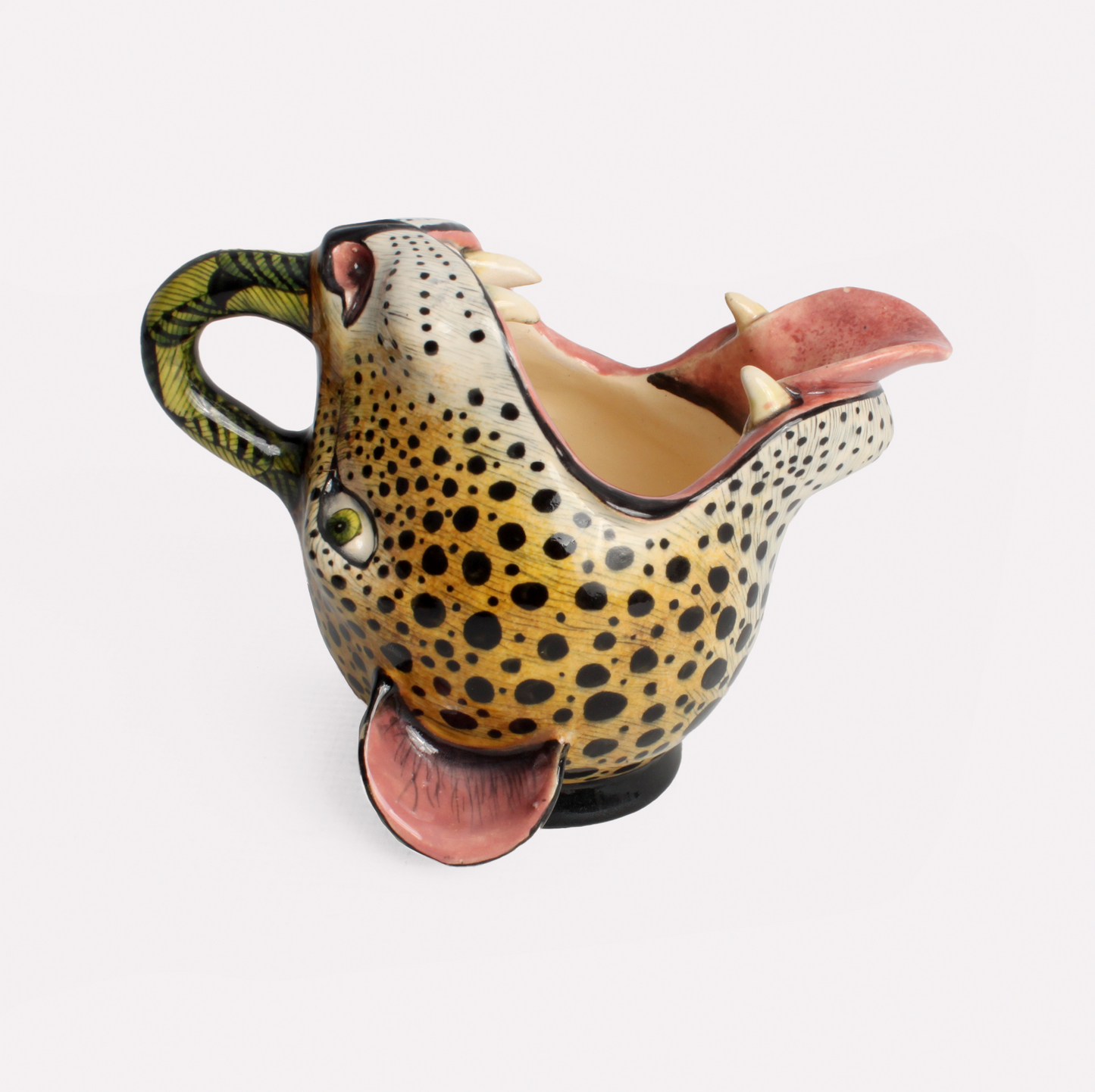 Leopard Head Jug