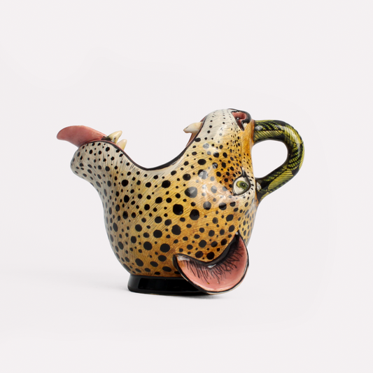 Leopard Head Jug