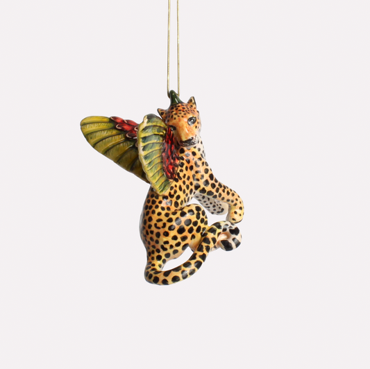 Leopard Angel Hanger