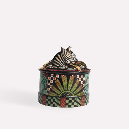 Zebra Trinket Box