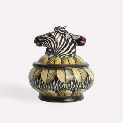 Zebra Trinket Box