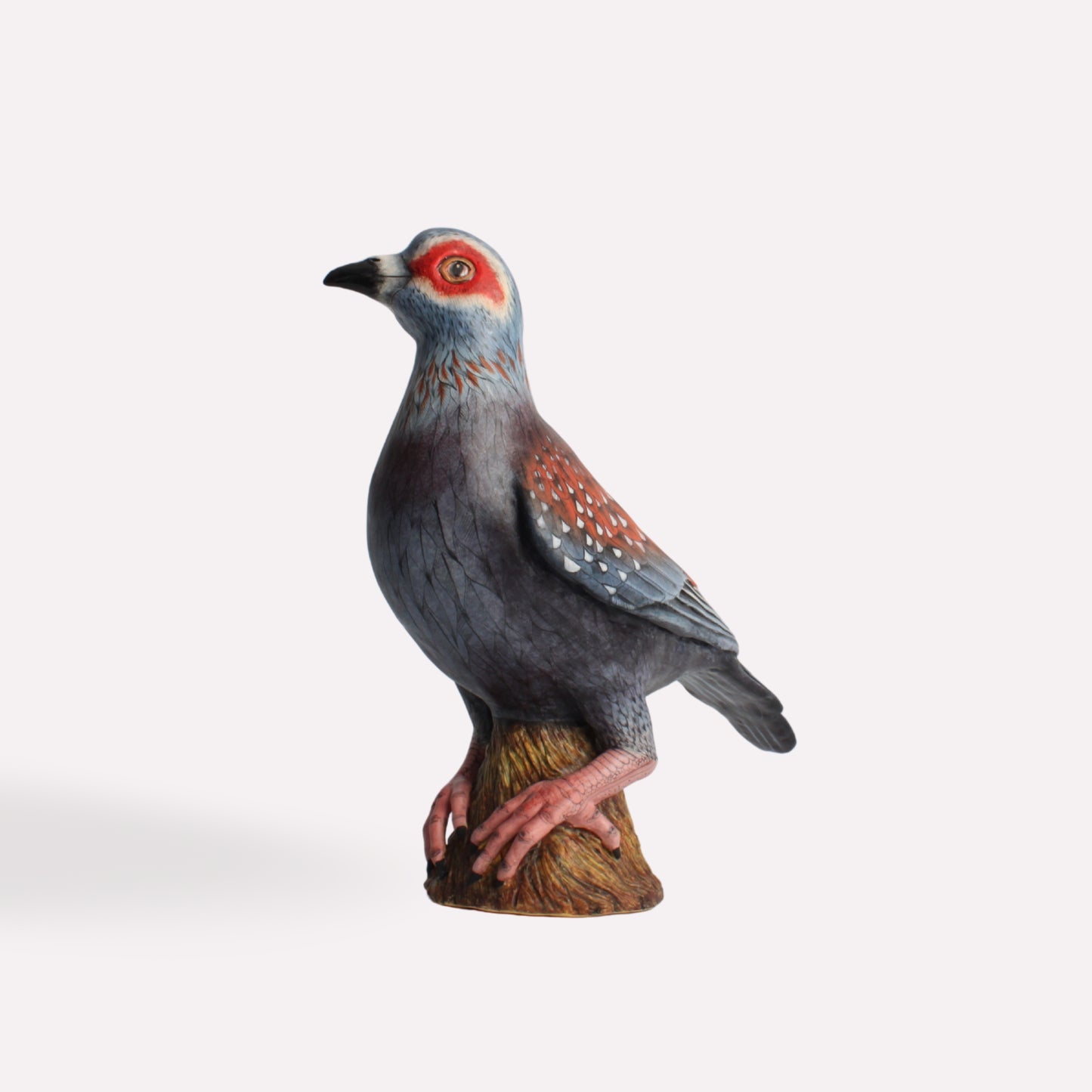 Speckled Pigeon Sculpture