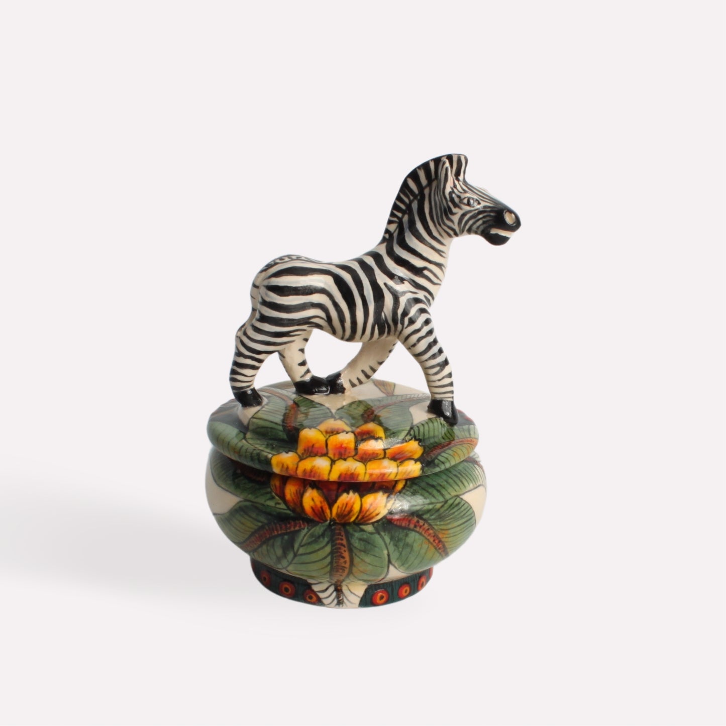 Zebra Trinket Box