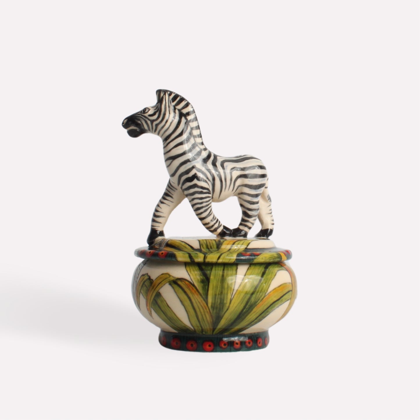 Zebra Trinket Box