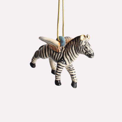 Zebra Angel Hanger