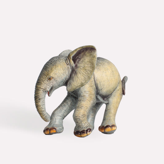 Elephant Calf Sculpture