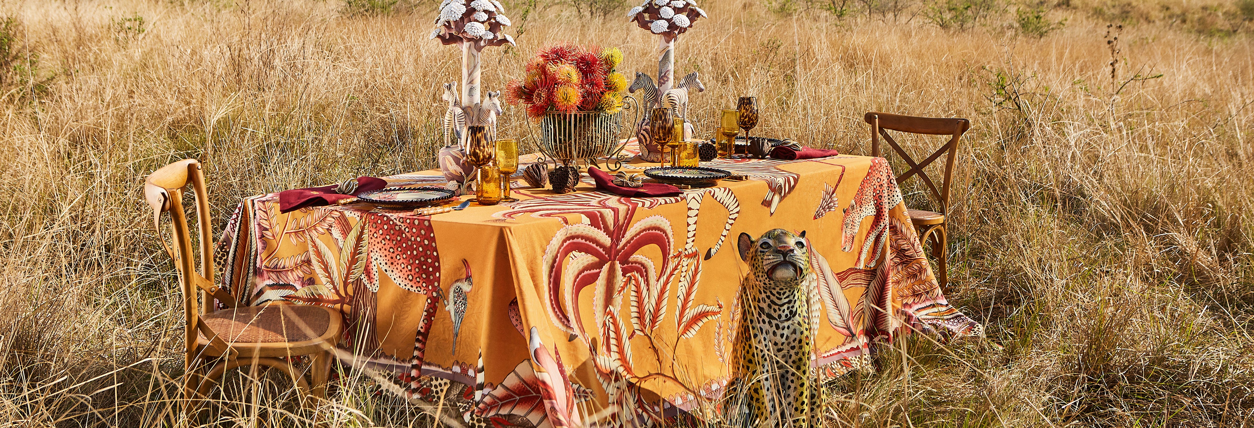 African Luxury Tablecloths | Ardmore Design | Order Homeware Online