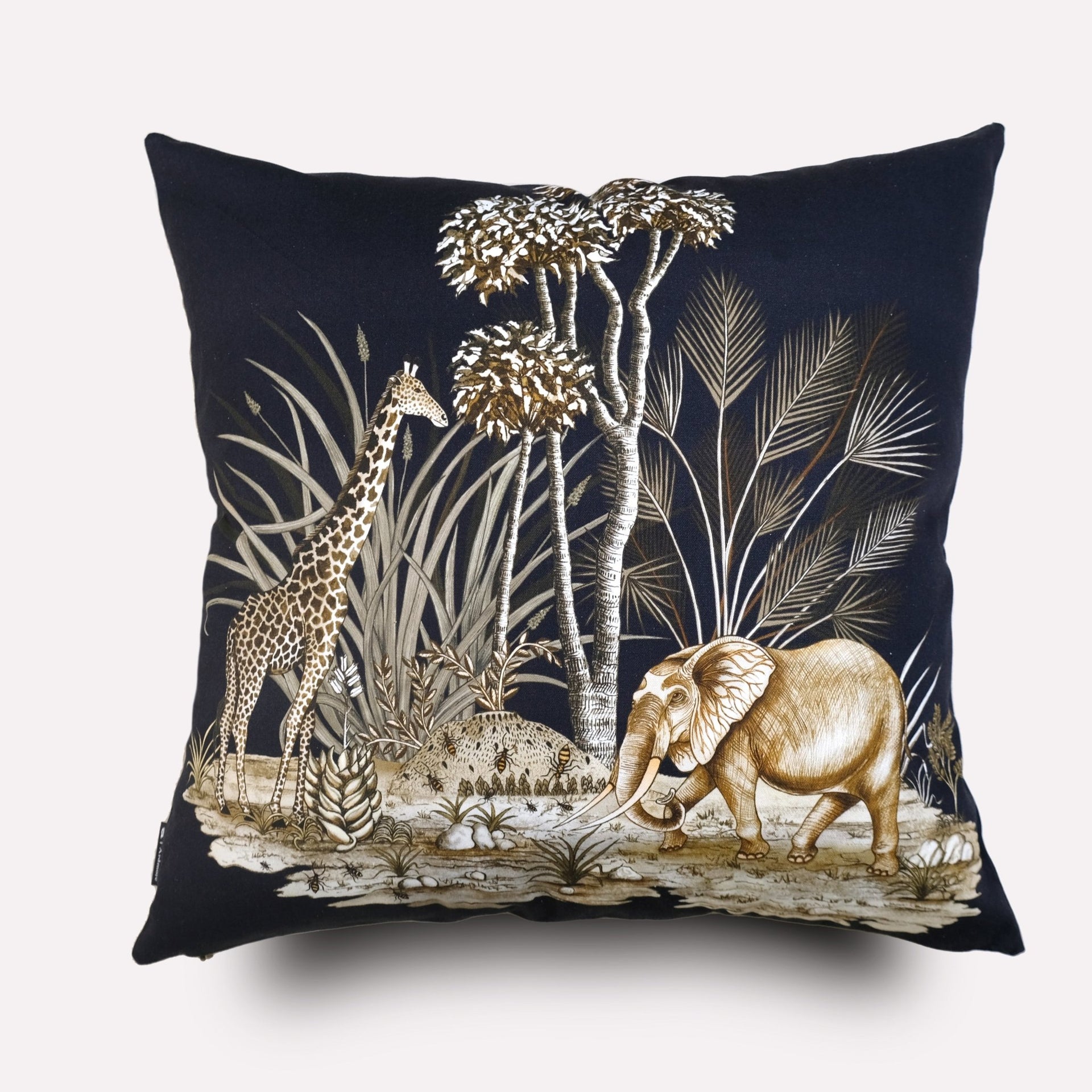 Thanda Toile Night Cushion Cover, Ardmore Design